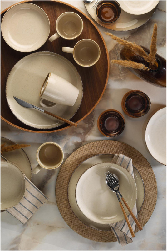 Service de table (16 pièces) - Cannelle