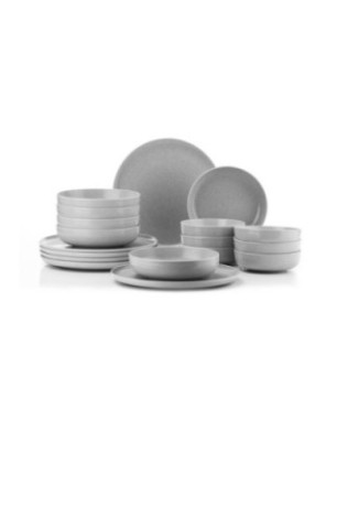 Service de table (18 pièces) - Gris