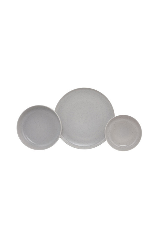 Service de table (18 pièces) - Gris