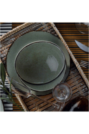 Service de table (24 pièces) - Vert