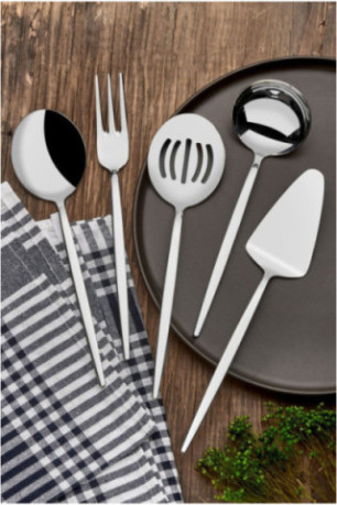 Service de table (5 pièces) - Chrome