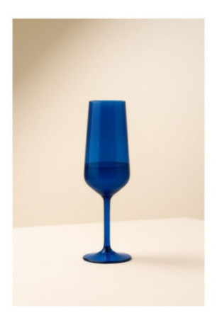 Ensemble de verres à champagne (2 pièces) - Bleu