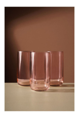 Ensemble de verres (6 pièces) - Rose