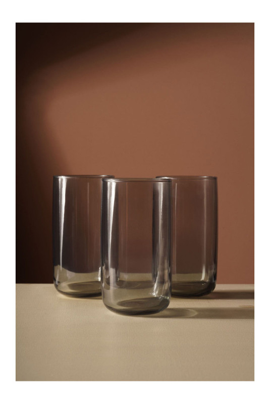Ensemble de verres (6 pièces) - Gris