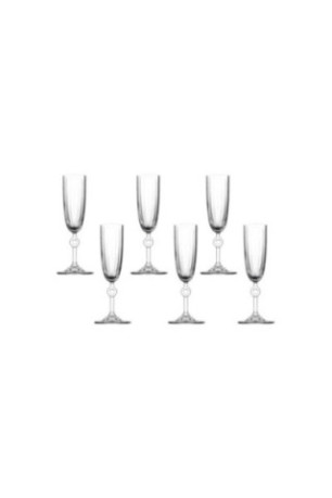 Ensemble de verres à champagne (6 pièces) - Transparent