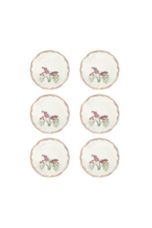 Service d'assiettes à dessert (6 pièces) - Multicolore