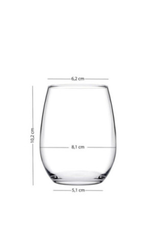 Ensemble de verres (4 pièces) - Transparent