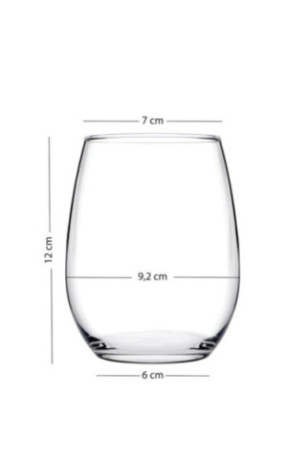 Ensemble de verres (4 pièces) - Transparent