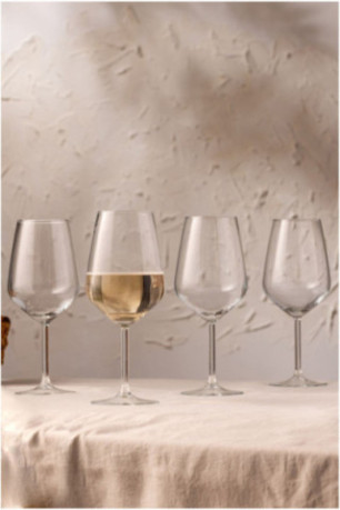 Ensemble de verres à vin (4 pièces) - Transparent