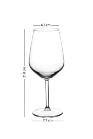 Ensemble de verres à vin (4 pièces) - Transparent