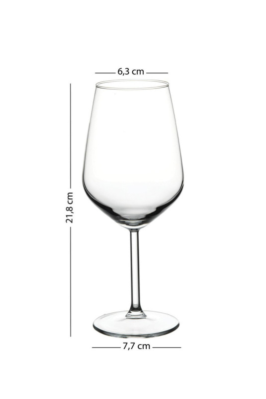 Ensemble de verres à vin (4 pièces) - Transparent