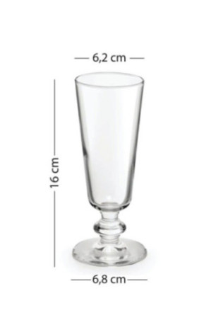 Ensemble de verres à vin (4 pièces) - Or transparent