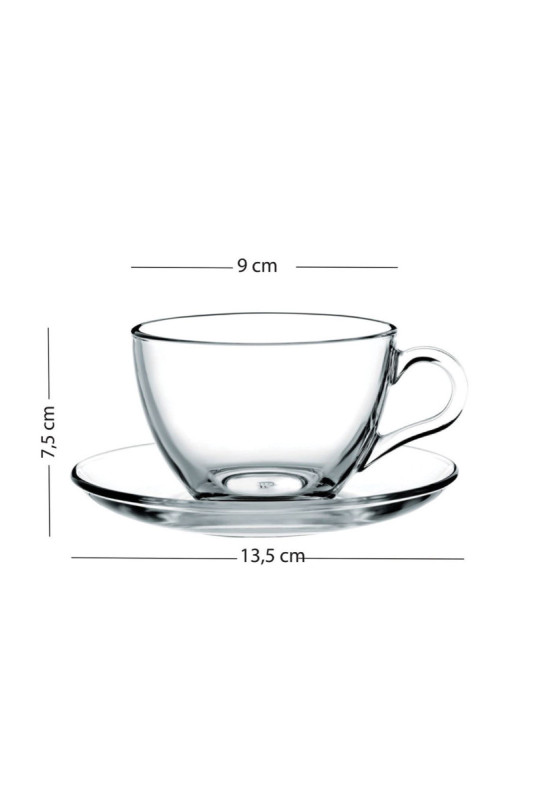 Service à thé (4 pièces) - Saumon