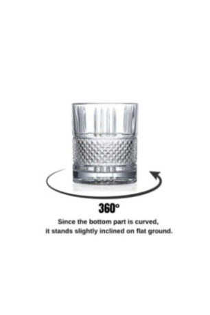 Ensemble de verres à whisky (2 pièces) - Transparent