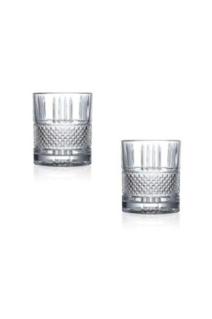 Ensemble de verres à whisky (2 pièces) - Transparent