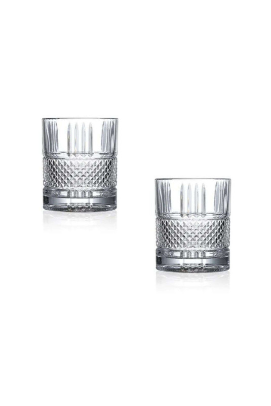 Ensemble de verres à whisky (2 pièces) - Transparent