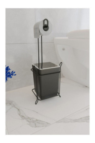 Distributeur de papier hygiénique - Noir