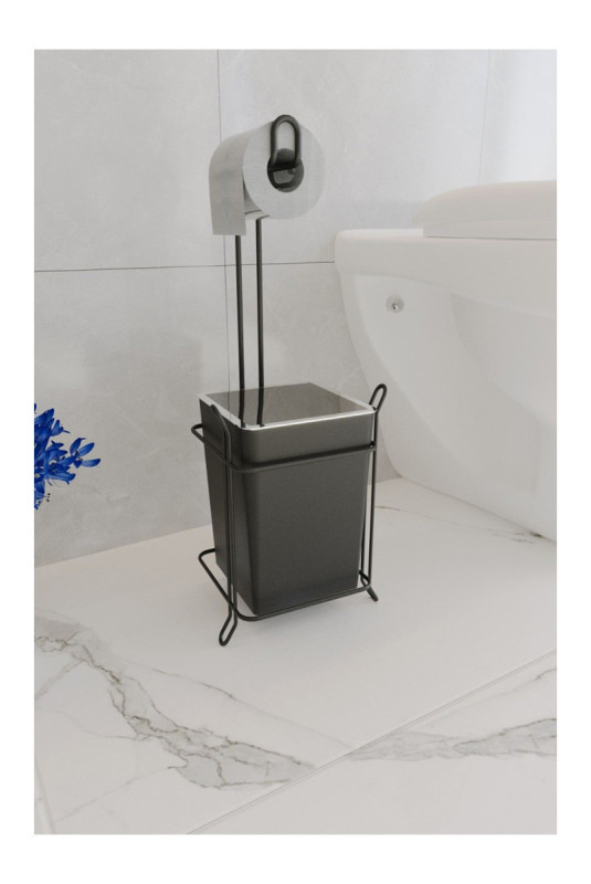 Distributeur de papier hygiénique - Noir