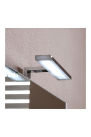 Meuble de salle de bain suspendu avec vasque et miroir Belize Blanc 80 cm