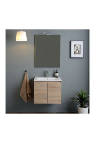 Ensemble de salle de bain Belize chêne 60 cm
