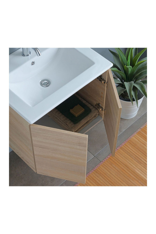 Ensemble de salle de bain Belize chêne 60 cm