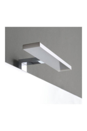 Meuble de salle de bain suspendu avec double vasque et miroir Belize Chêne 120 cm
