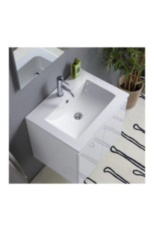 Meuble de salle de bain Baltimora Blanc brillant 60 cm