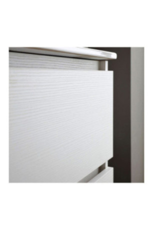Meuble sous-vasque avec vasque en céramique Bali Blanc 80 cm