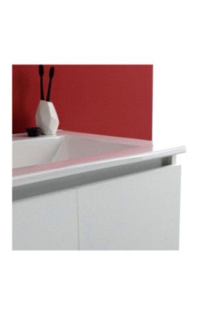Meuble sous vasque suspendu avec vasque Bali Blanc 60 cm