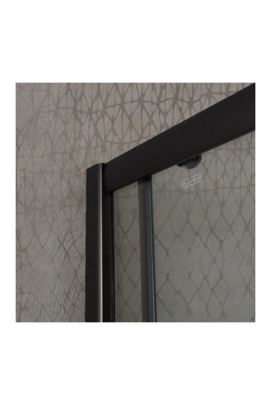 Cabine de douche Cielo Noir mat 70x70 cm