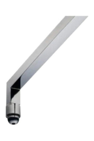 Cabine de douche carrée chrome 40 cm