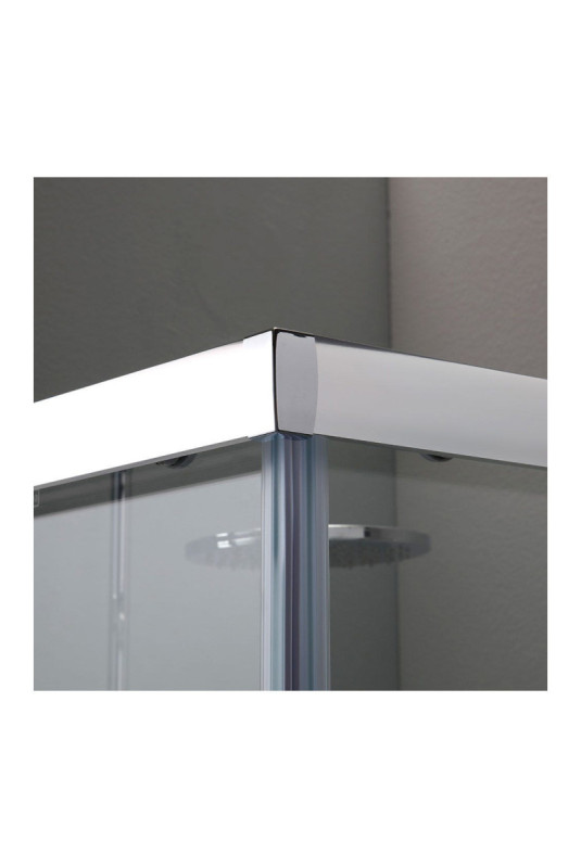 Cabine de douche d'angle Genova Transparent 80x80 cm