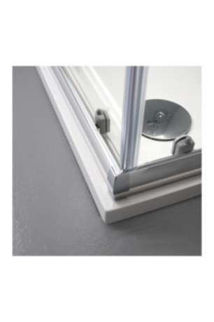 Cabine de douche d'angle Genova Transparent 80x80 cm