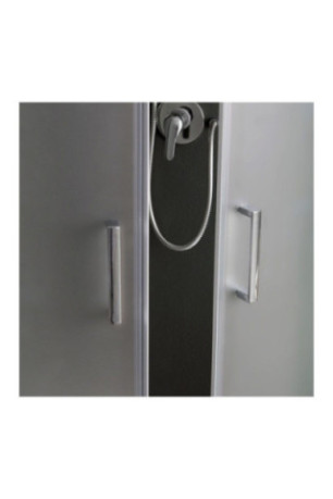 Cabine de douche Genova Chrome 90x90 cm