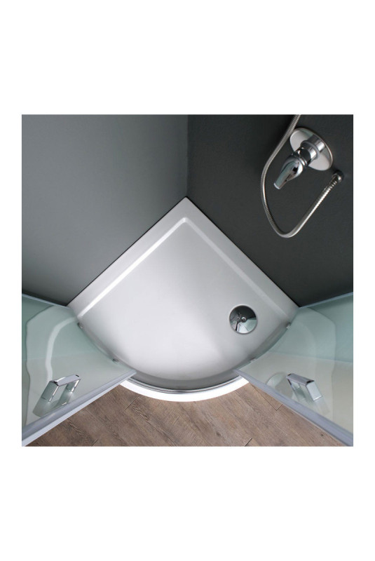 Cabine de douche Genova Chrome 90x90 cm
