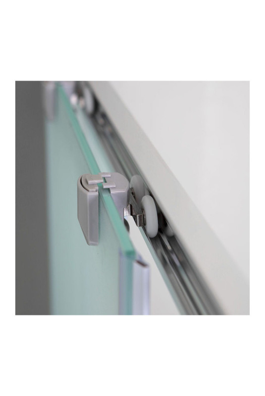 Cabine de douche Genova Chrome 100 x 80 cm