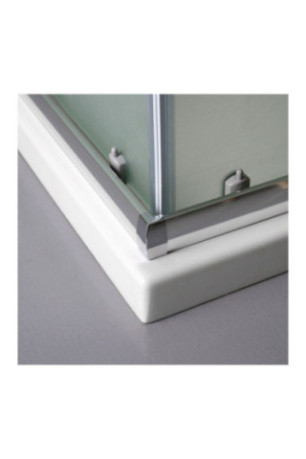 Cabine de douche Genova Chrome 100 x 80 cm