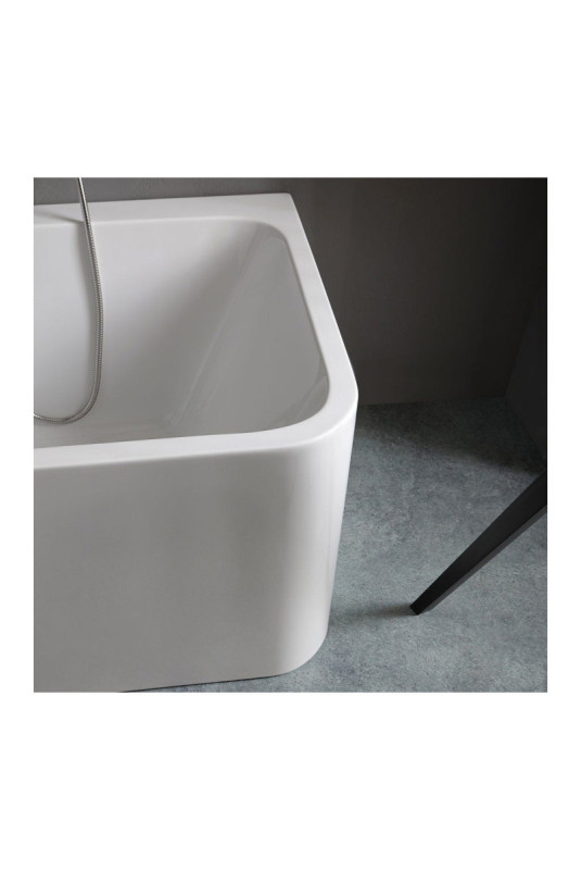Baignoire îlot d'angle Diana 170 cm