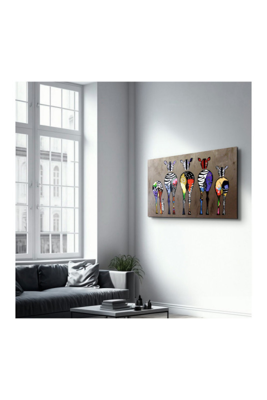 Peinture décorative sur verre trempé - Multicolore