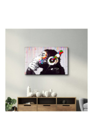 Peinture décorative sur verre trempé - Multicolore