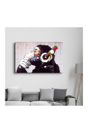 Peinture décorative sur verre trempé - Multicolore