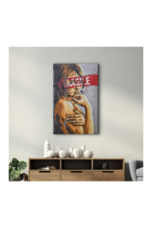 Peinture décorative sur verre trempé - Multicolore