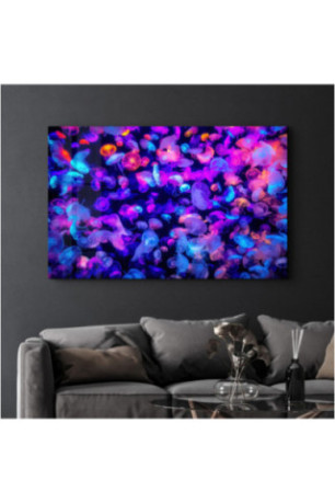 Peinture décorative sur verre trempé - Multicolore