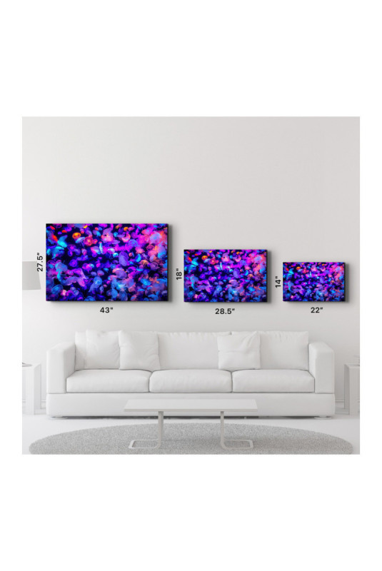 Peinture décorative sur verre trempé - Multicolore