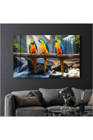 Peinture décorative sur verre trempé - Multicolore