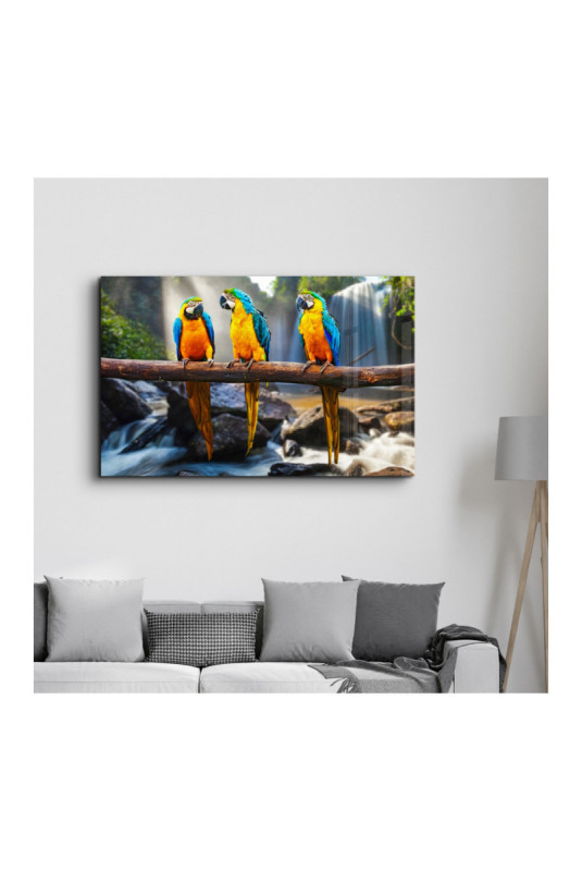 Peinture décorative sur verre trempé - Multicolore