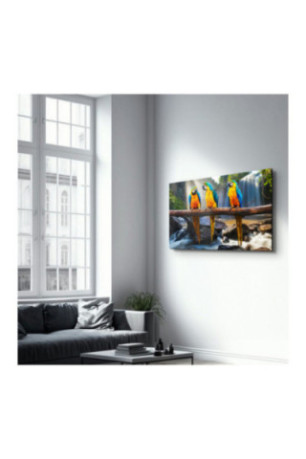Peinture décorative sur verre trempé - Multicolore