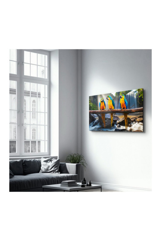 Peinture décorative sur verre trempé - Multicolore