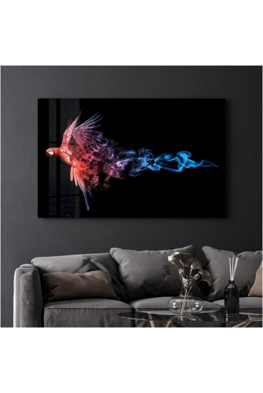 Peinture décorative sur verre trempé - Multicolore