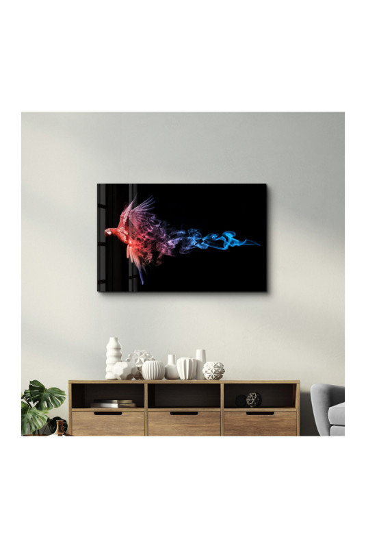 Peinture décorative sur verre trempé - Multicolore